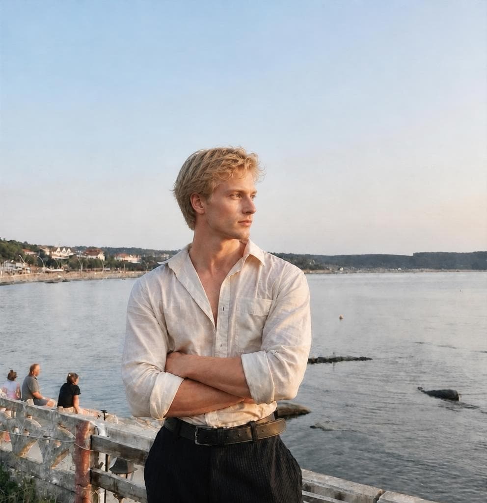 AI-generated pro pose example