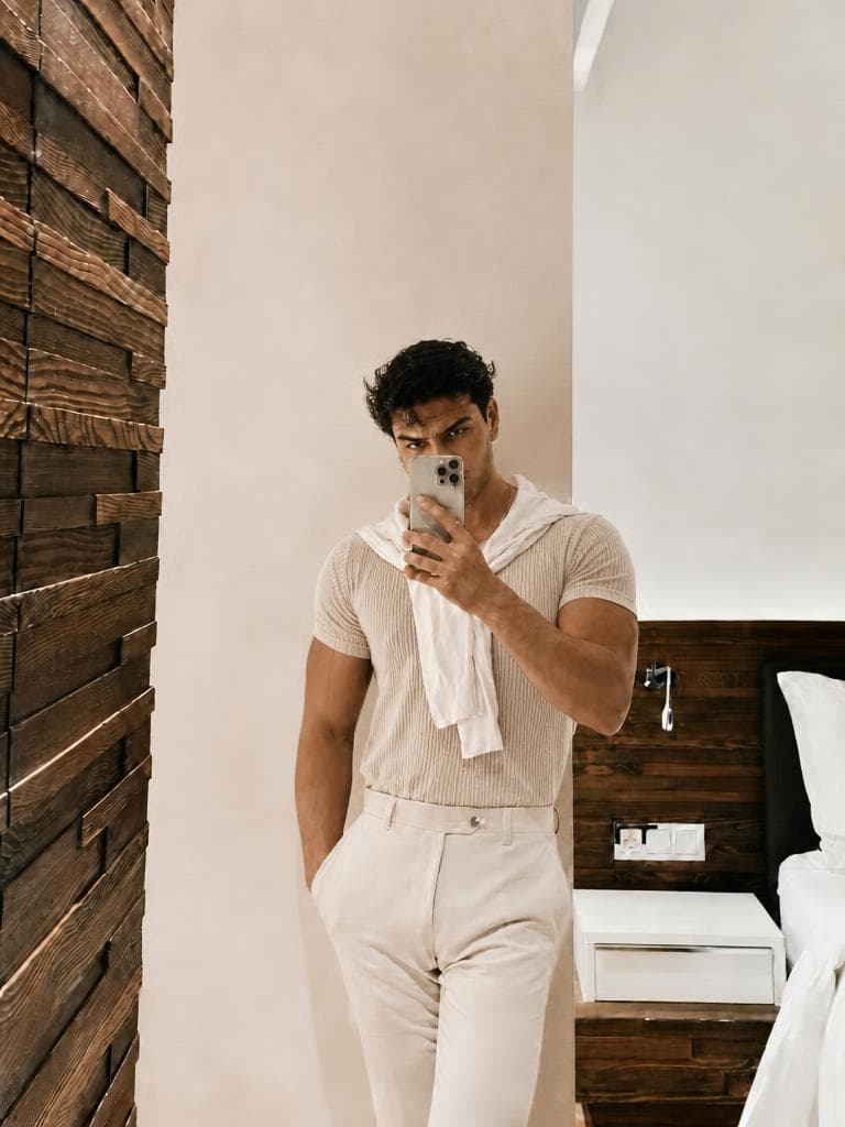 AI-generated pro pose example