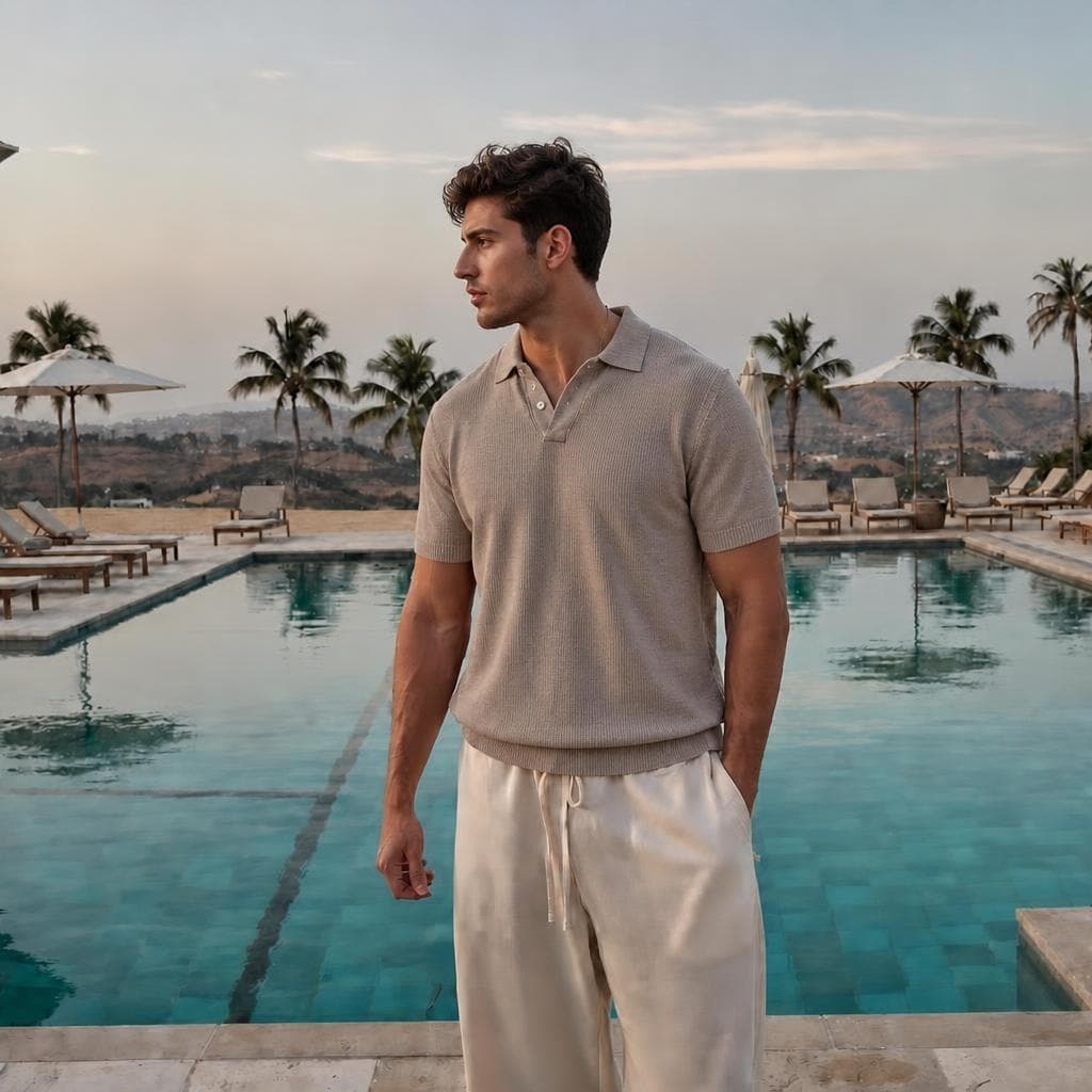AI-generated pro pose example