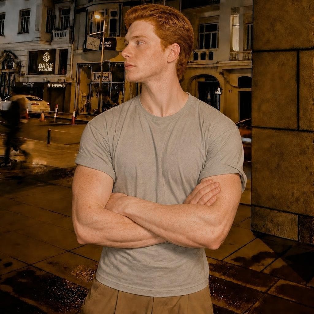 AI-generated pro pose example