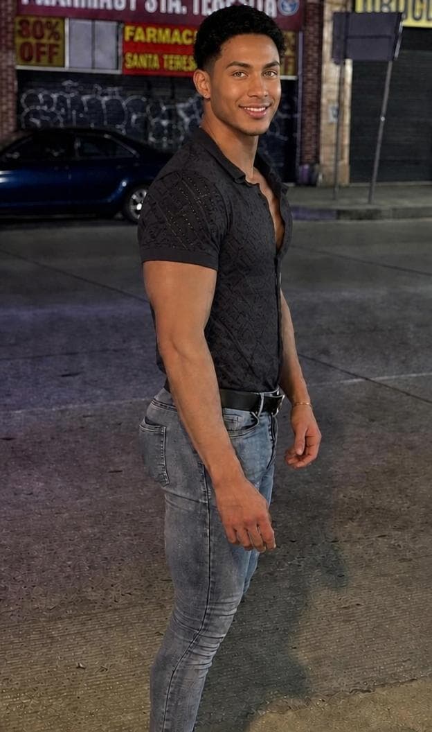 AI-generated pro pose example