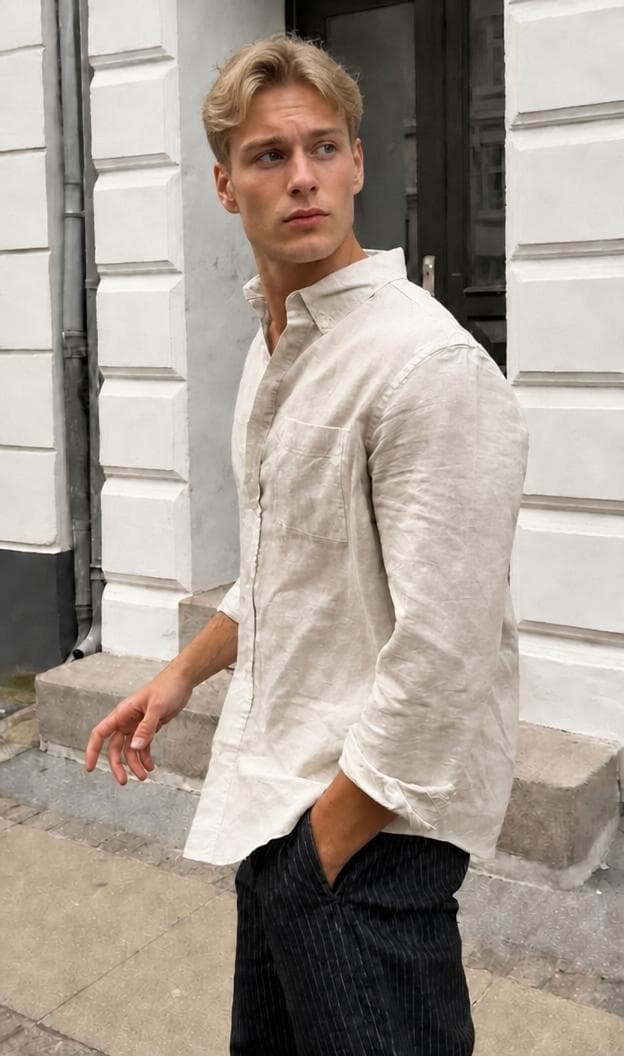 AI-generated pro pose example